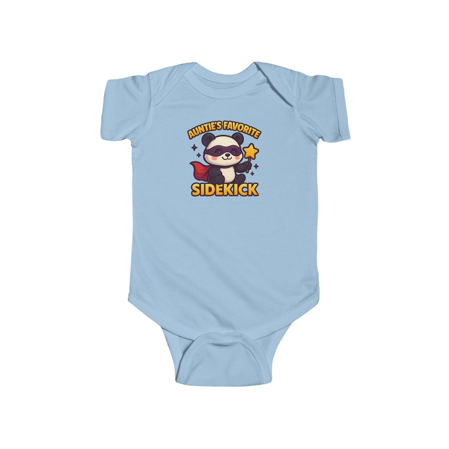 Auntie's Favorite Sidekick - Baby Bodysuit - Super Panda