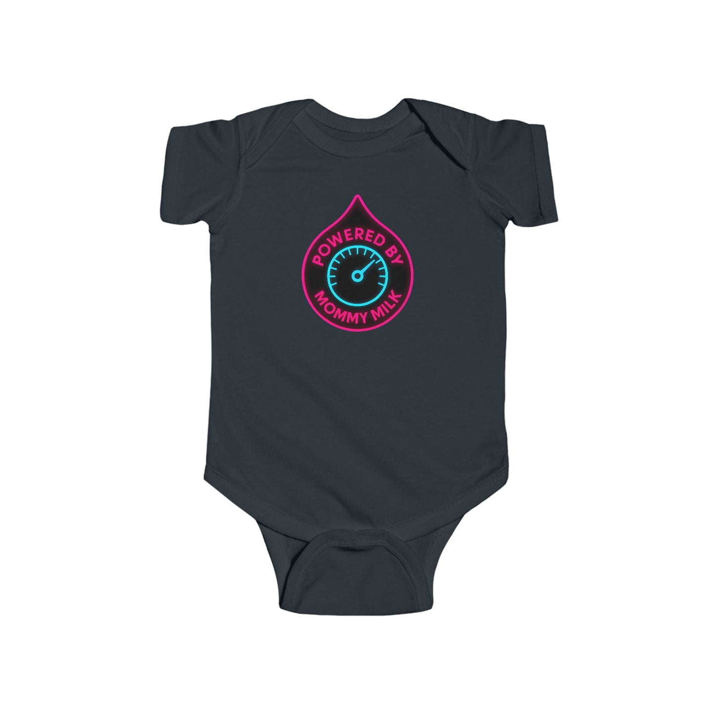 Powered by Mommy Milk - Baby Bodysuit - Full Tank of Love