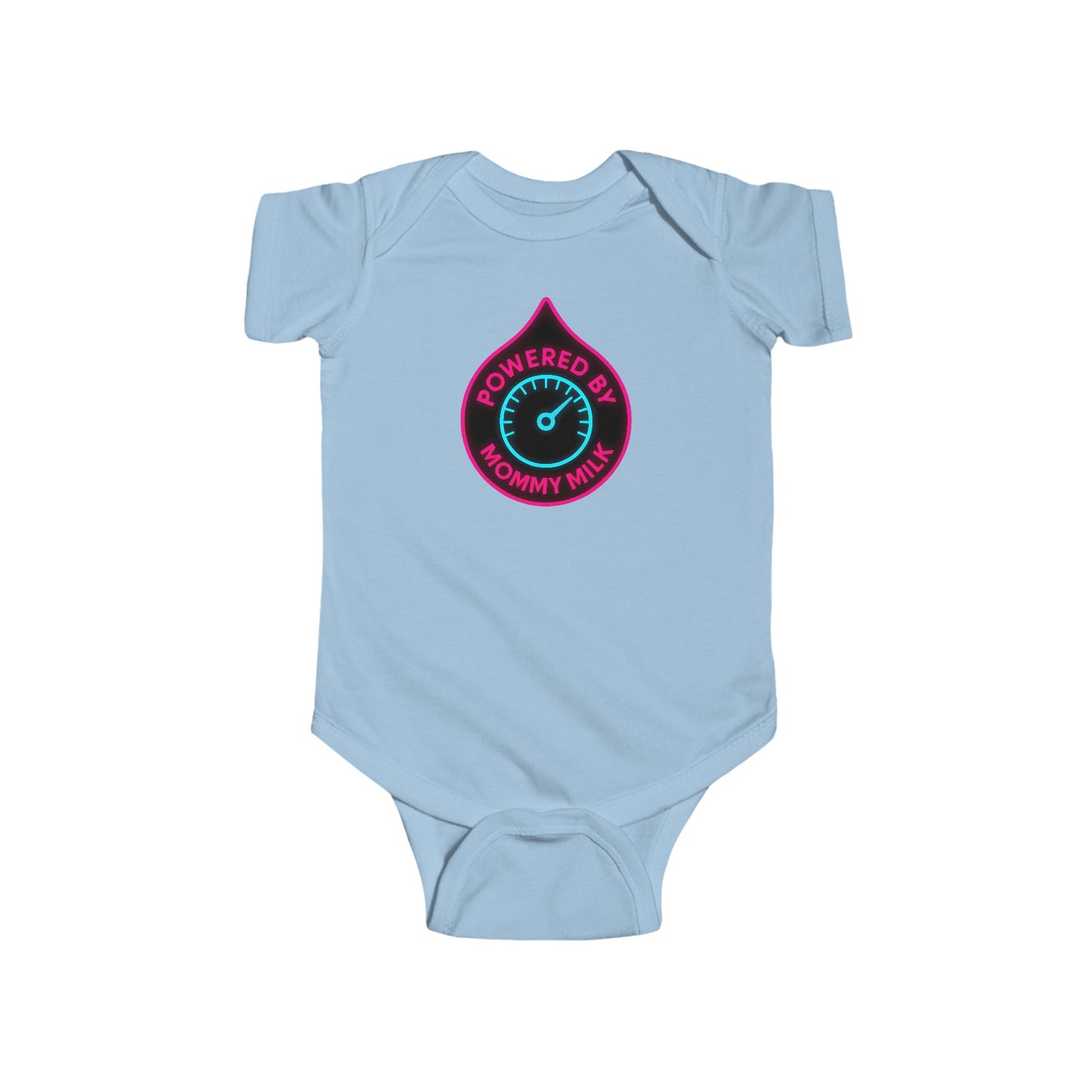 Powered by Mommy Milk - Baby Bodysuit - Full Tank of Love