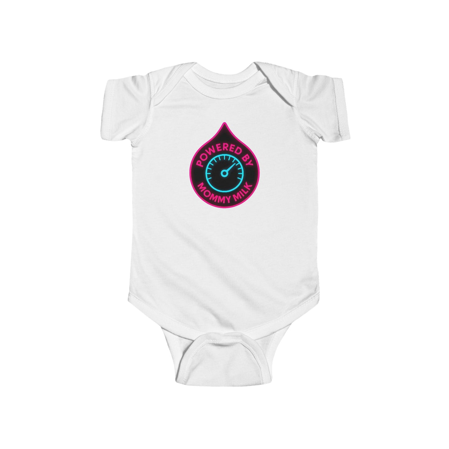 Powered by Mommy Milk - Baby Bodysuit - Full Tank of Love