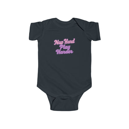 Nap Hard, Play Harder - Baby Bodysuit - Venice Beach