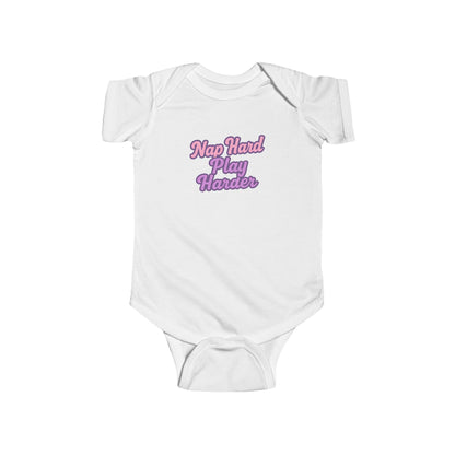 Nap Hard, Play Harder - Baby Bodysuit - Venice Beach