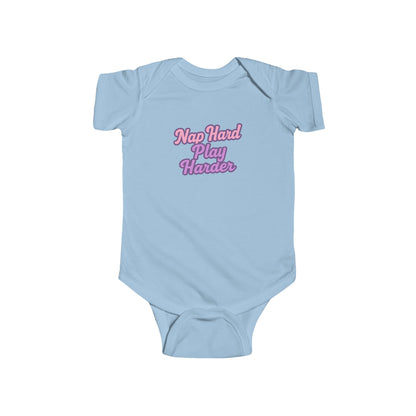 Nap Hard, Play Harder - Baby Bodysuit - Venice Beach