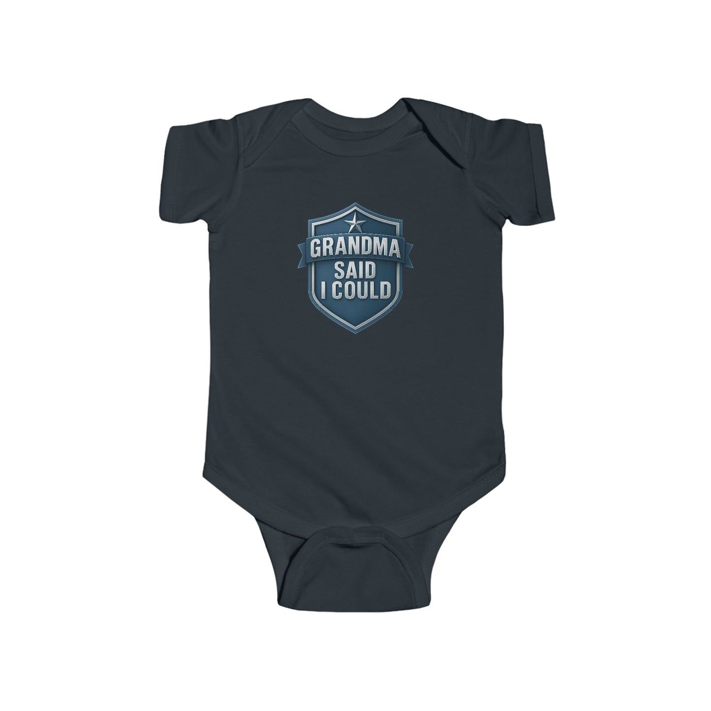 Grandma Said I Could - Baby Bodysuit - Blue Shield