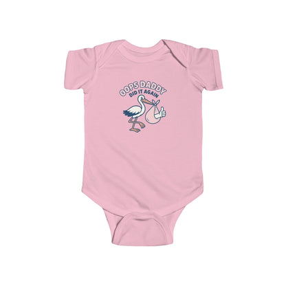 Oops Daddy Did it Again - Baby Bodysuit - Special Delivery in Pink