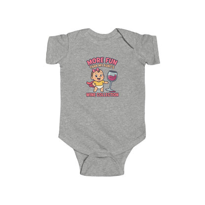 More Fun than my Aunt's Wine Collection - Baby Bodysuit - Charlotte