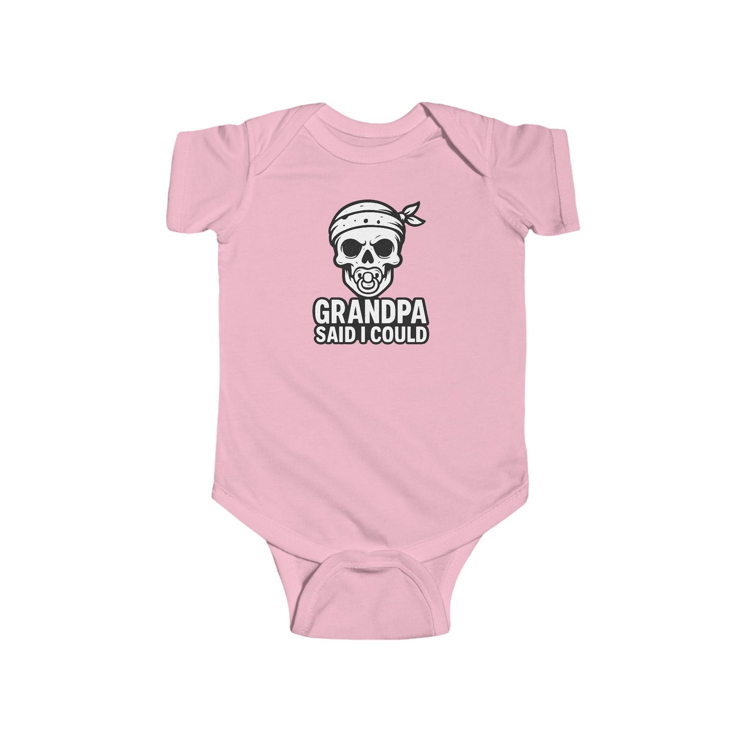 Grandpa Said I Could - Baby Bodysuit - Skull Sucker