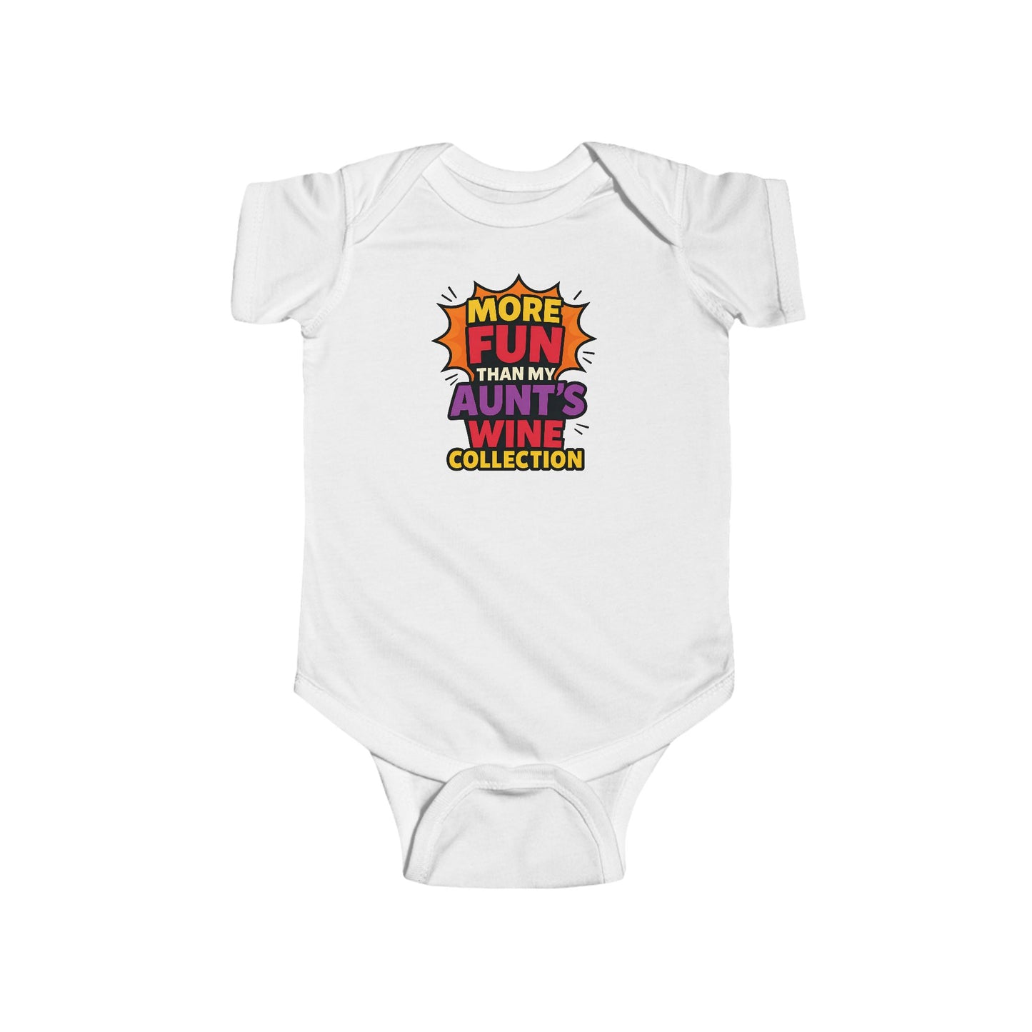 More Fun than my Aunt's Wine Collection - Baby Bodysuit - Explosive Fun