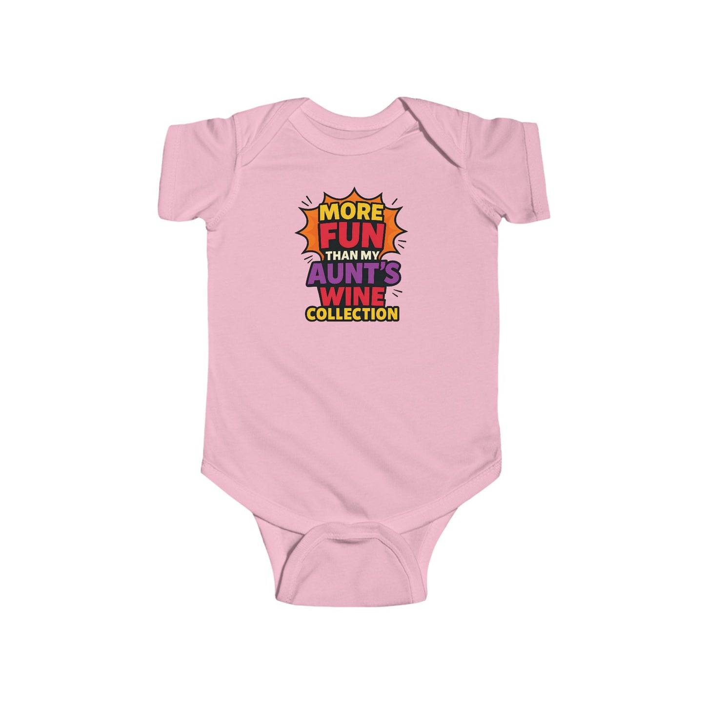 More Fun than my Aunt's Wine Collection - Baby Bodysuit - Explosive Fun
