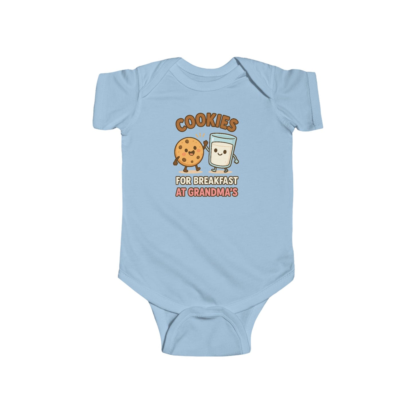Cookies for Breakfast at Grandma's - Baby Bodysuit - Better Together