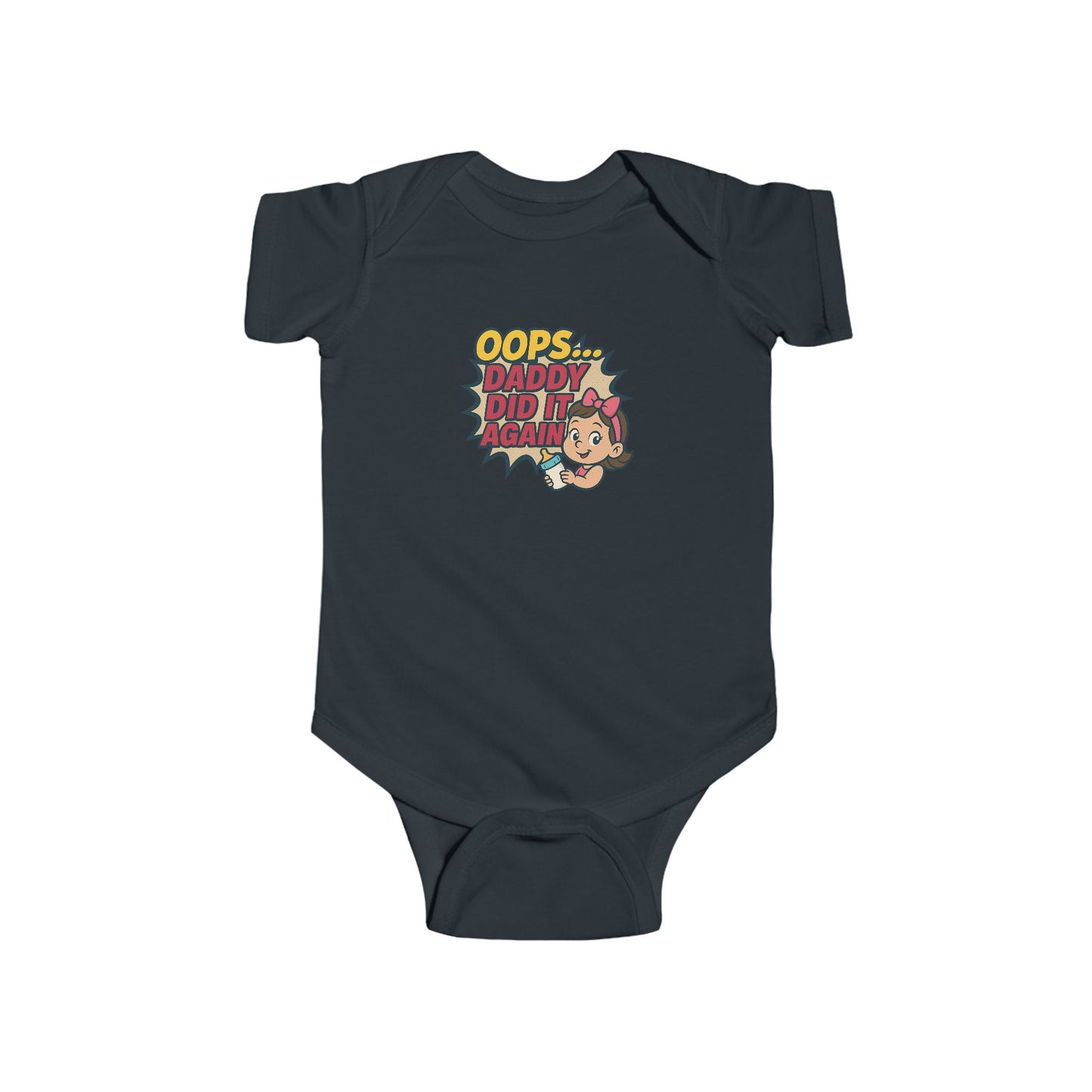 Oops Daddy Did it Again - Baby Bodysuit - Cheers by Charlotte