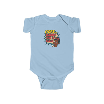 Oops Daddy Did it Again - Baby Bodysuit - Cheers by Eva