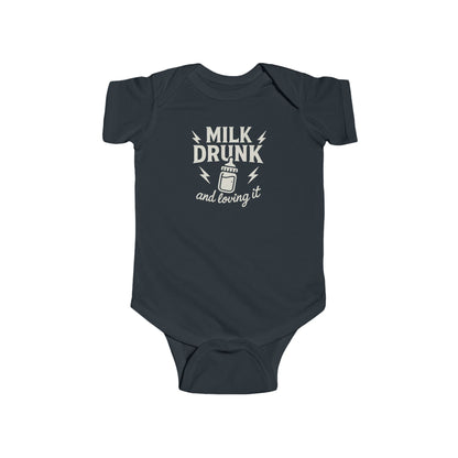 Milk Drunk and Loving It - Baby Bodysuit - Rocker