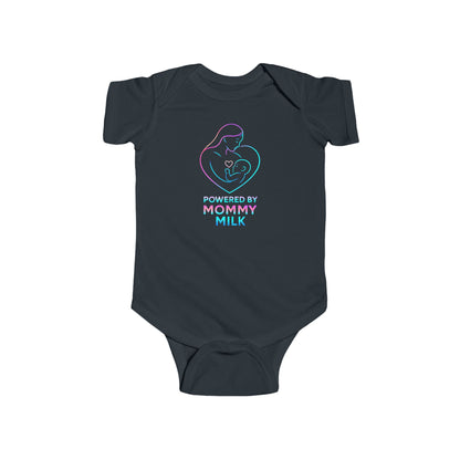 Powered by Mommy Milk - Baby Bodysuit - Love in Glow