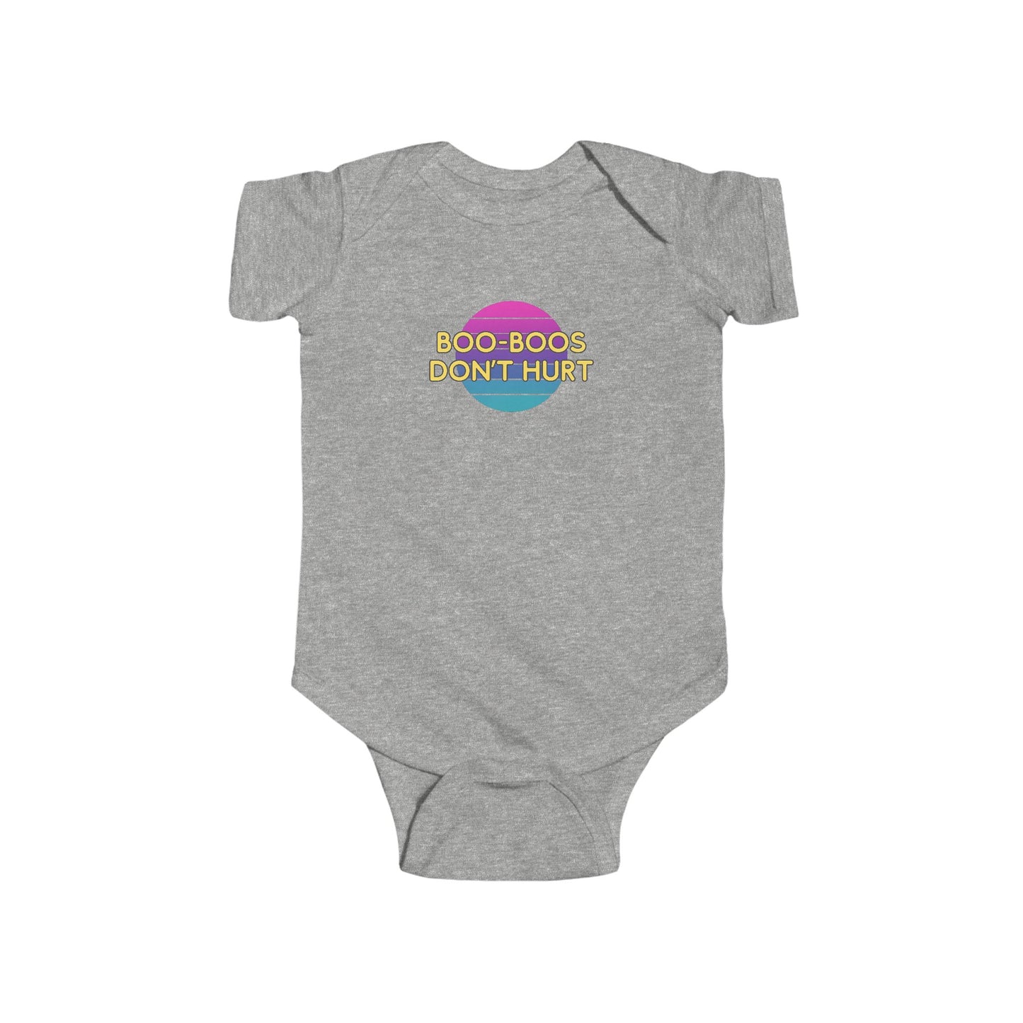 Boo-Boos Don't Hurt - Baby Bodysuit - on Dallas Sunset