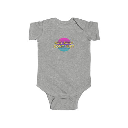 Boo-Boos Don't Hurt - Baby Bodysuit - on Dallas Sunset