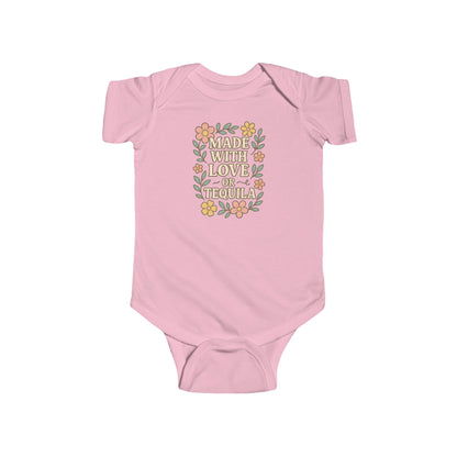 Made With Love, or Tequila - Baby Bodysuit - Garden Party