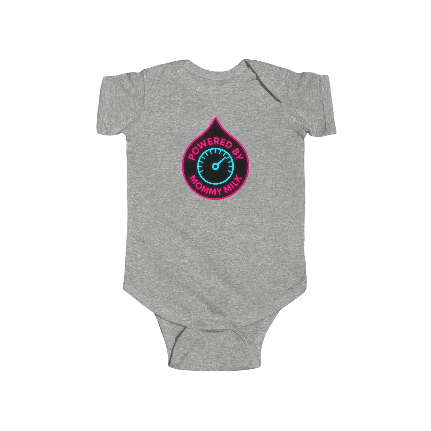 Powered by Mommy Milk - Baby Bodysuit - Full Tank of Love