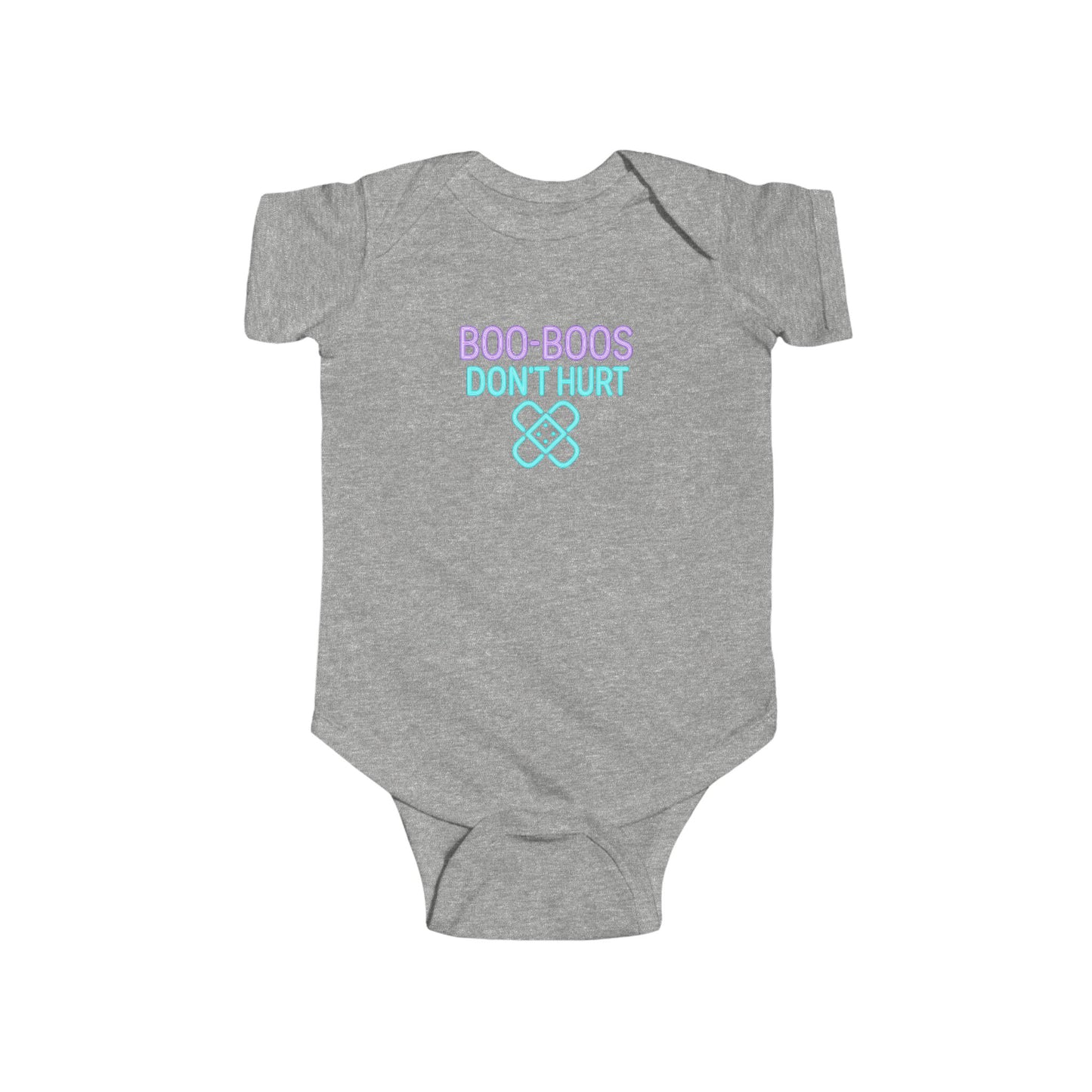 Boo-Boos Don't Hurt - Baby Bodysuit - Neon