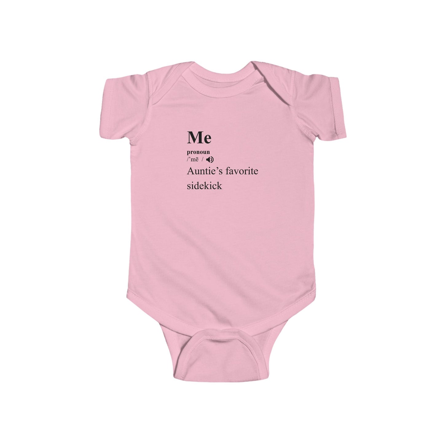 Auntie's Favorite Sidekick - Baby Bodysuit - Definitively