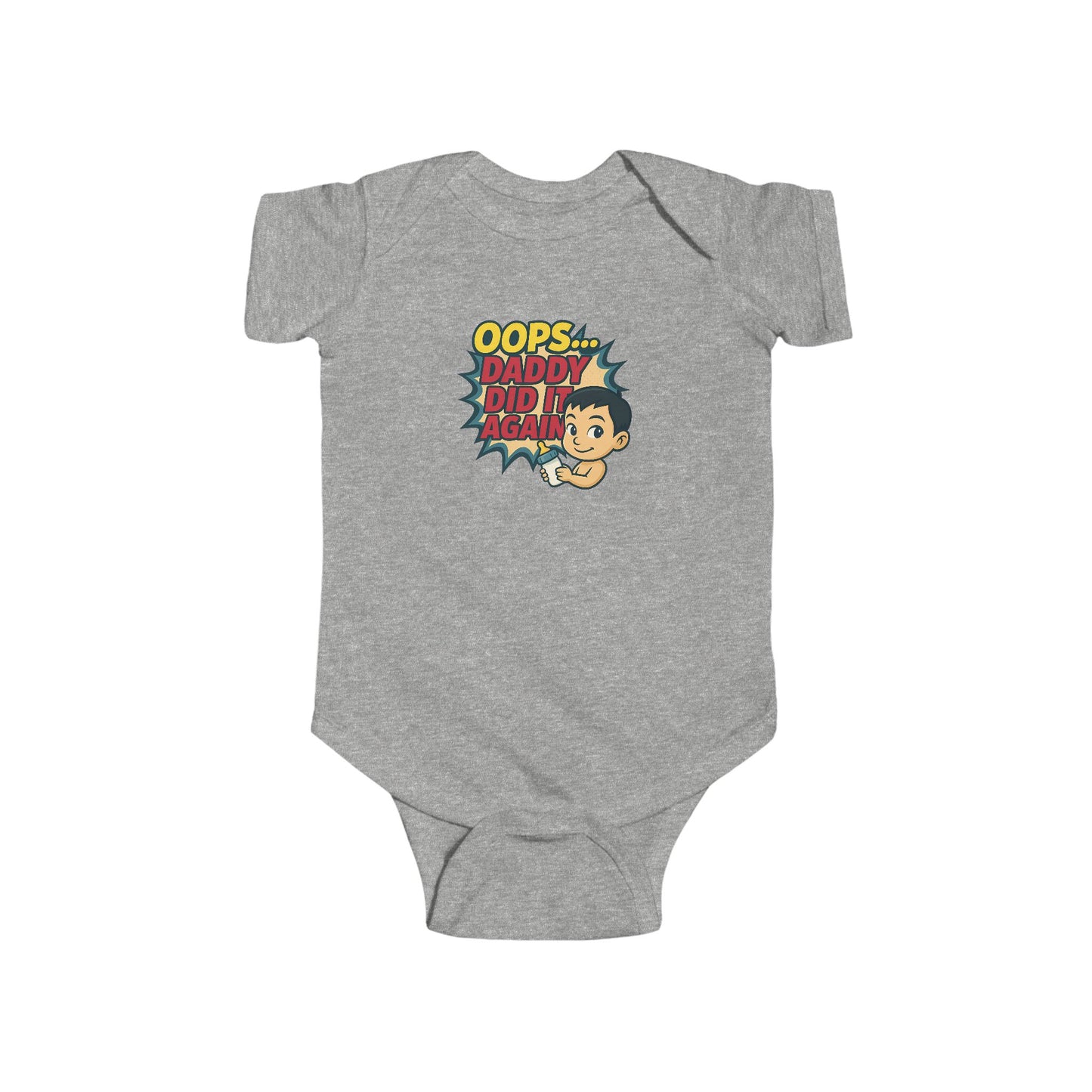 Oops Daddy Did it Again - Baby Bodysuit - Cheers by Adam
