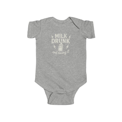 Milk Drunk and Loving It - Baby Bodysuit - Rocker