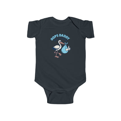 Oops Daddy Did it Again - Baby Bodysuit - Special Delivery in Blue