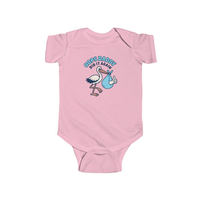 Oops Daddy Did it Again - Baby Bodysuit - Special Delivery in Blue