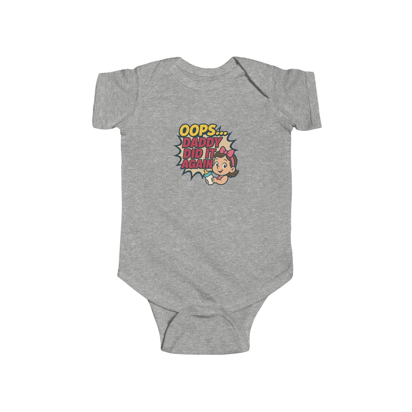 Oops Daddy Did it Again - Baby Bodysuit - Cheers by Charlotte
